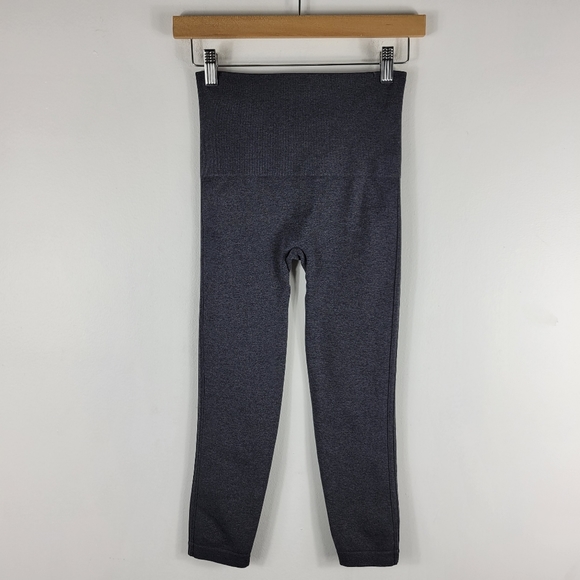 Spanx Look At Me Now High Waist Compression Panel Cropped Leggings - Picture 6 of 9